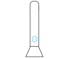 Hub light is aqua